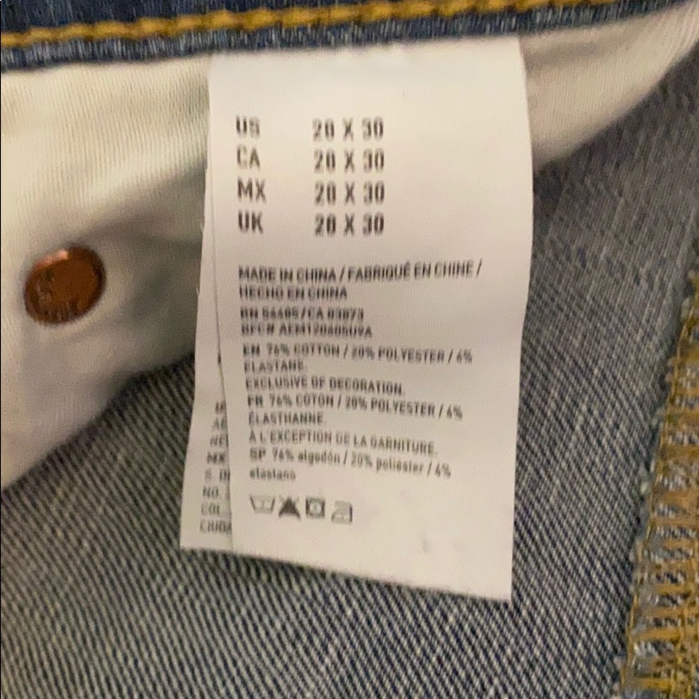 American Eagle Slim Straight Jeans🦅👖 - Picture 4 of 4